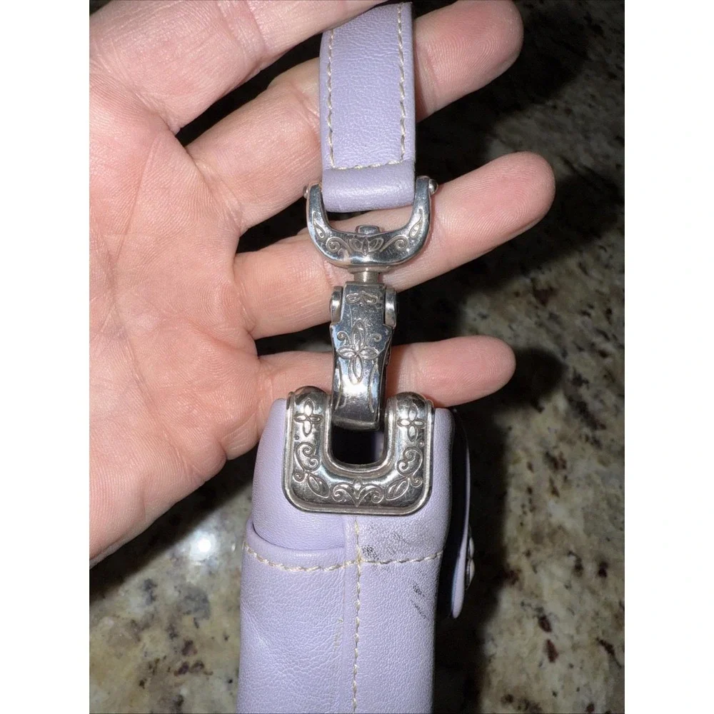 Brighton Lavender‎ leather cigarette/camera case vintage 5248